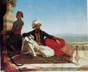 unknow artist Arab or Arabic people and life. Orientalism oil paintings 106 painting
